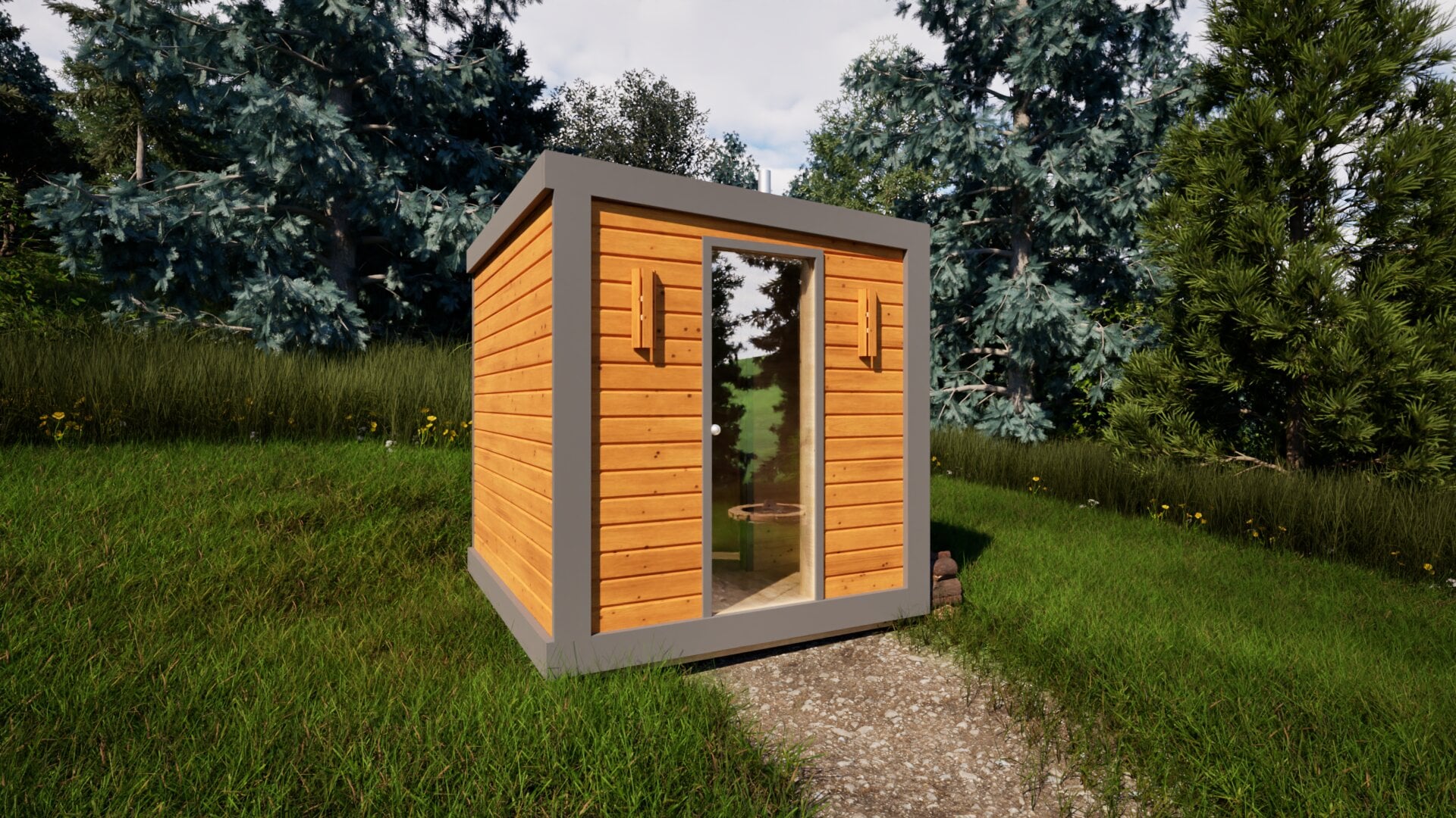 Sauna Laskowiec Plus – widok 1